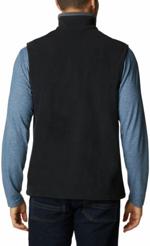 ווסט לגברים Fast Trek Fleece Vest Black