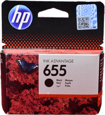 ‏ראש דיו ‏שחור HP 655 CZ109AE