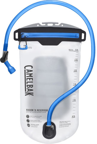 שקית שתייה FUSION 3L RESERVOIR WP ZIP clear