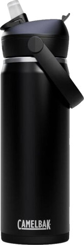 בקבוק שתייה תרמי נירוסטה 600 מ"ל Camelbak קאמלבק Thrive Flip Straw VSS 0.6L שחור