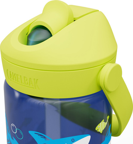 בקבוק שתייה לילדים 400 מ"ל Camelbak קאמלבק Thrive Flip Straw - כרישים