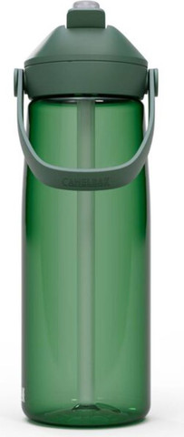 בקבוק שתייה עם קשית מובנית Thrive Flip Straw 25oz Bottle With Tritan Renew