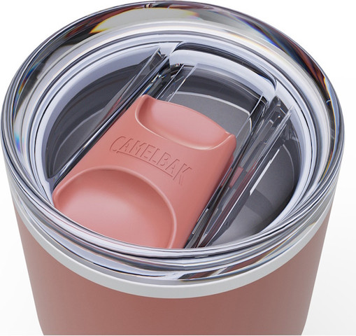ספל תרמי נירוסטה 600 מ"ל כולל מכסה Camelbak קאמלבק Thrive Tumbler VAC SST 0.6L אדום