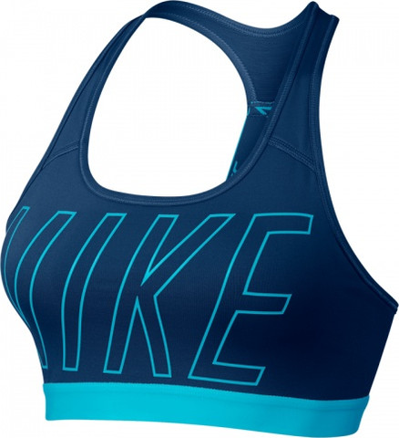 חזיית ספורט Nike לנשים דגם Classic Logo Read