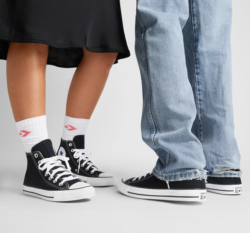 נעלי סניקרס גבוה לגברים ונשים All-Star Converse נעלי אופנה