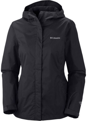מעיל גשם לנשים Arcdia II Jacket Black