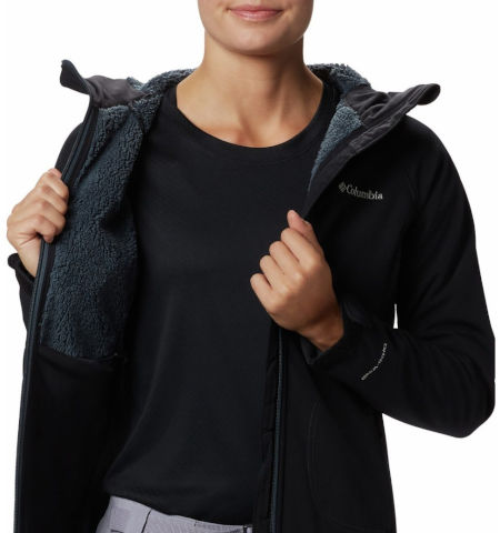 מעיל סופטשל לנשים Phurtec II Softshell Black