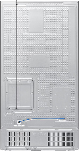 מקרר SBS דלת מול דלת 635 ליטר נטו + קיוסק Samsung RS70F64KET מהדרין - גימור נירוסטה
