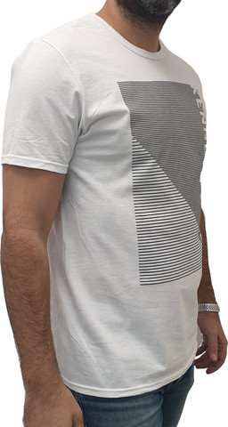 טי שרט קצרה  לגברים דגם MFS9BKQ12110