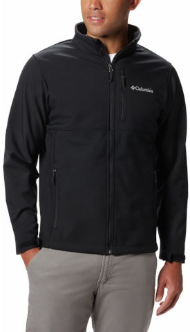 מעיל סופטשל לגברים Ascender Softshell Black