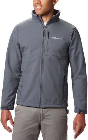 מעיל סופטשל לגברים Ascender Softshell Graphite