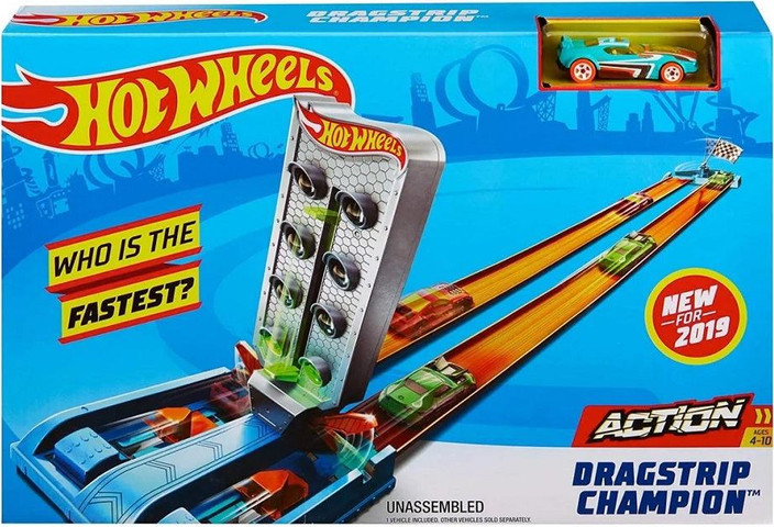 הוט ווילס מסלול שיגור | Hot Wheels Dragstrip Champion