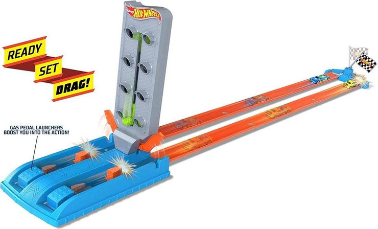 הוט ווילס מסלול שיגור | Hot Wheels Dragstrip Champion