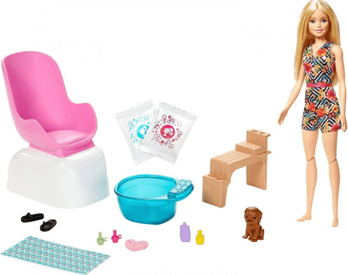 מארז ברבי מכון יופי / ספא מניקור פדיקור Barbie