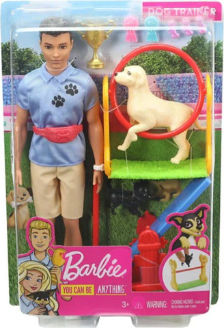 ברבי קן מאמן כלבים Barbie