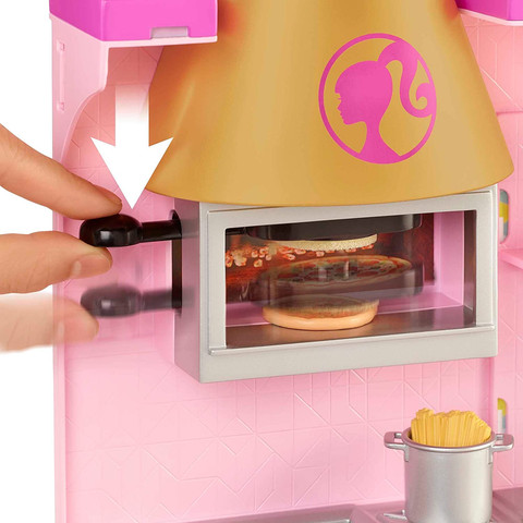 בית בובות / מסעדת ברבי Cook 'n Grill עם למעלה מ 30 אביזרים