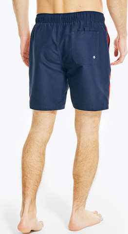 בגד ים  Nautica לגברים דגם Ustainably Crafted 8