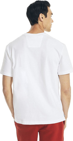 טי שירט Nautica לגברים דגם Henley