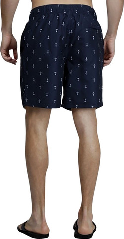 בגד ים Nautica לגברים דגם 8" Signature