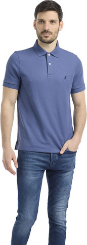 חולצת פולו Nautica לגברים גזרת Slim Fit