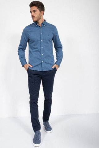 מכנסי צ'ינו Nautica לגברים גזרת Tailored