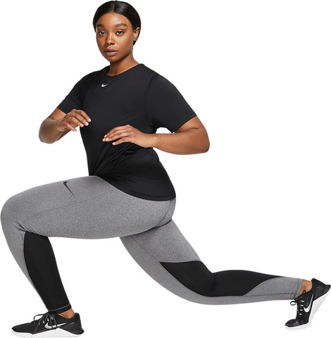 חולצת אימון Nike לנשים דגם Miler (Plus Size)