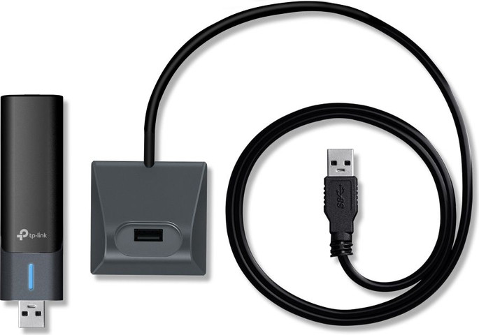 מתאם רשת אלחוטי TP-Link AXE3000 WiFi 6E Archer TXE50UH USB