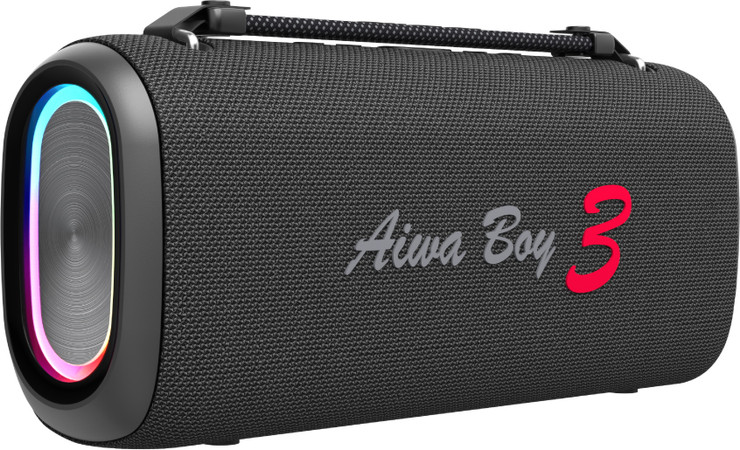 רמקול 5.3BT נייד IP65 עוצמתי 95W, חיבור USB, שחור דגם AW-BB18-BLACK