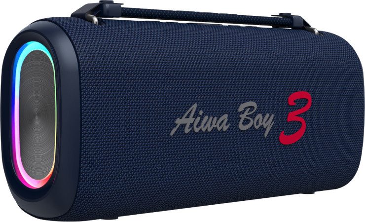 רמקול 5.3BT נייד IP65 עוצמתי 95W, חיבור USB, כחול דגם AW-BB18-BLUE