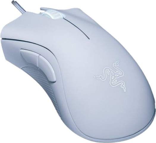 עכבר גיימינג חוטי Razer Deathadder Essential צבע לבן