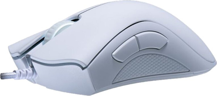 עכבר גיימינג חוטי Razer Deathadder Essential צבע לבן