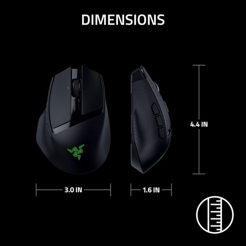 עכבר גיימינג אלחוטי Razer Basilisk Mobile - שחור