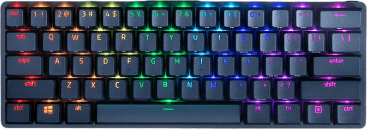 מקלדת אופטית RAZER HUNTSMAN MINI