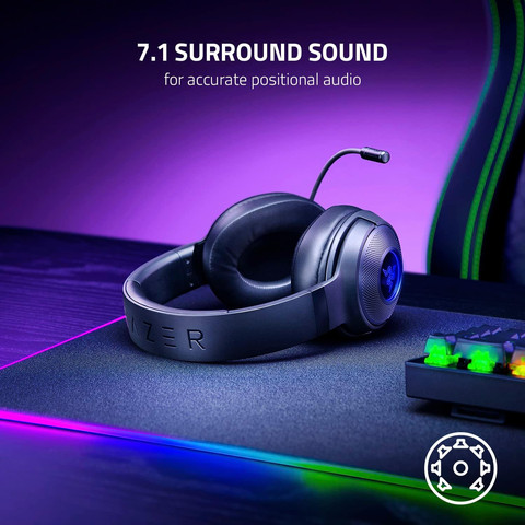 אוזניות גיימינג Razer Kraken V3 X Gaming Over-ear