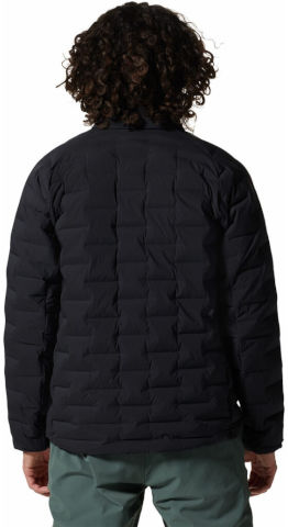 מעיל פוך לגברים Stretchdown Black