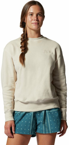 סווטשירט לנשים MHW Logo Pullover Crew