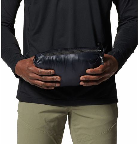 מעיל פוך לגברים Deloro Down F/Z Hoody Black