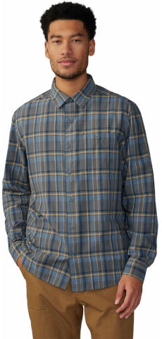 BIG COTTONWOOD L/S graphite trailh L  חולצה