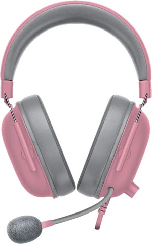 אוזניות גיימינג חוטיות Razer BlackShark V2 X Pink (Quartz)