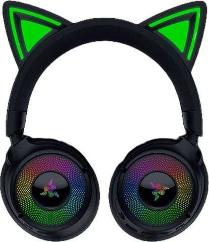 אוזניות גיימינג אלחוטיות Razer Kraken Kitty V2 BT Black