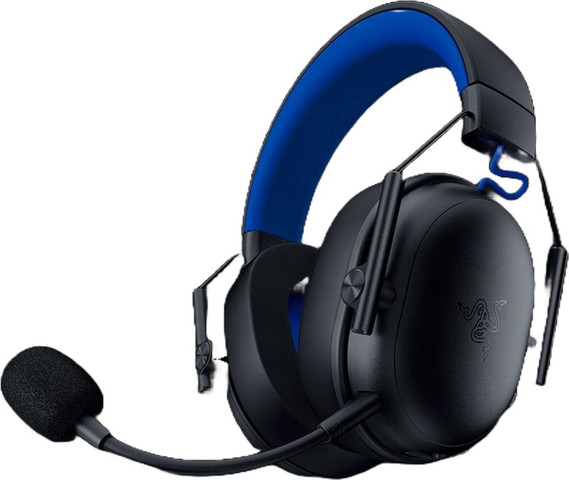 אוזניות גיימינג אלחוטיות Razer BlackShark V2 X HyperSpeed for PlayStation לבן/שחור