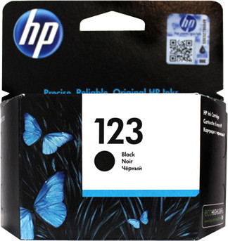ראש דיו שחור מקורי HP אייץ' פי F6V17AE 123