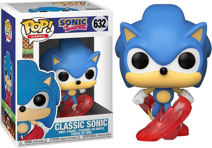 בובת פופ סוניק הקיפוד (רץ) | Funko Pop! Sonic The Hedgehog (Running) 632