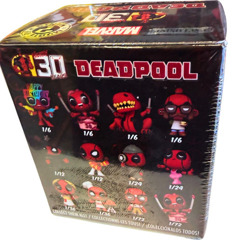 Funko Mystery Minis Deadpool 30th Anniversary דמות ויניל בהפתעה