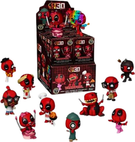 Funko Mystery Minis Deadpool 30th Anniversary דמות ויניל בהפתעה