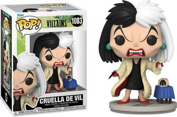 בובת פופ קרואלה דה ויל | Funko Pop 1083 Cruella De Vil