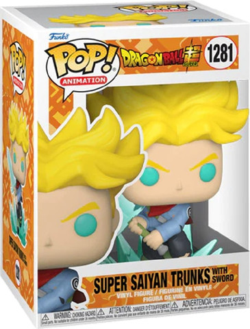 בובת פאנקו פופ POP Animation: DBS- SS Trunks w/ Sword טרנקס עם חרב דרגון בול זי