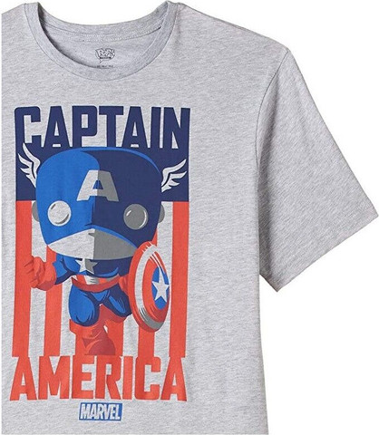 חולצת T פנקו פופ: Captain America