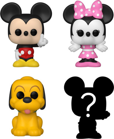 ביטי פופ! - מארז 3 דמויות + דמות בהפתעה Bitty POP! Disney Classics # 1 - דיסני קלאסיק 1
