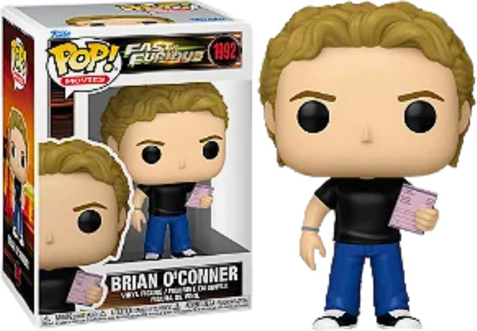Funko Pop! Brian O’Conner #1992 | מהיר ועצבני Fast & Furious | בובת אספנות מקורית
